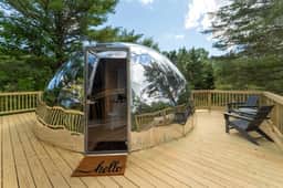Nova Nook 1 · Nova Nook-Mirror Dome with Private Bathroom