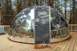 Gaia Nook 1 · Gaia Nook-Mirror Dome with Private Bathroom