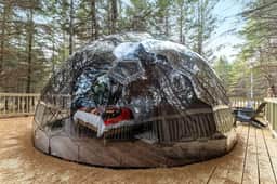 Gaia Nook 1 · Gaia Nook-Mirror Dome with Private Bathroom
