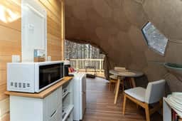 Gaia Nook 1 · Gaia Nook-Mirror Dome with Private Bathroom