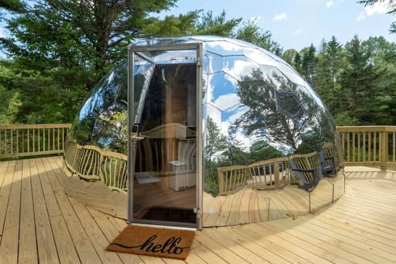 Nova Nook 1 · Nova Nook-Mirror Dome with Private Bathroom